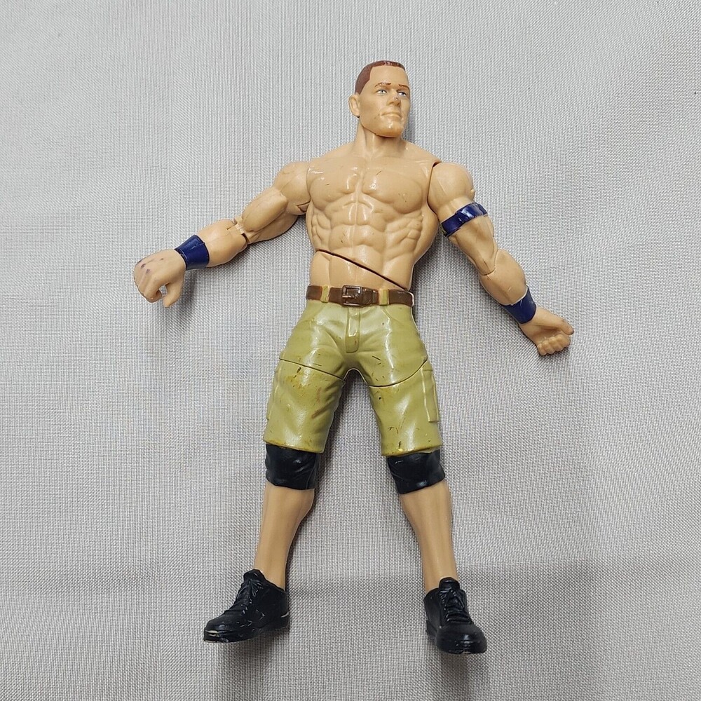 WWE John Cena Super Strikers Loose Action Figure Mattel